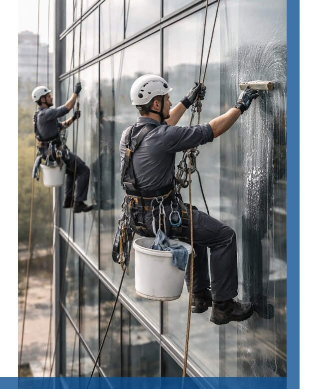 Мойка сплошного остекления в Долгопрудном, заказать от 304 р.| ВЫСОТНИК-Длг