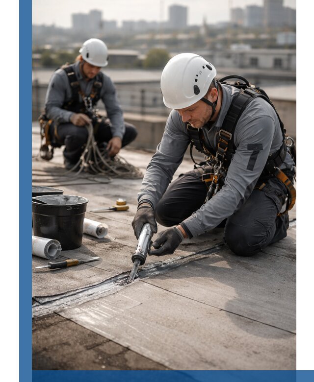 Аварийное и капитальное устранение протечек кровли в Долгопрудном