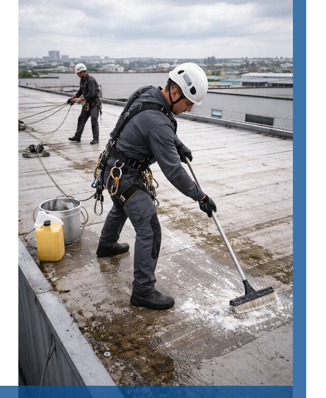 Очистка крыши по графику в Долгопрудном от 7610 р. | ВЫСОТНИК-Длг