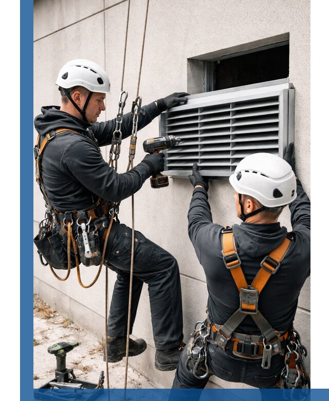 Монтаж вентиляционных решеток в Долгопрудном профессиональный сервис