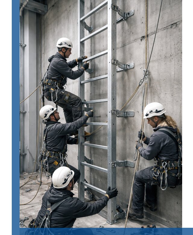 Монтаж металлических лестниц в Долгопрудном под ключ со гарантией