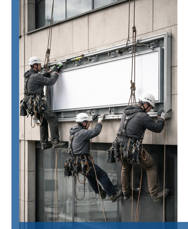 Профессиональный монтаж светового короба под ключ в Долгопрудном