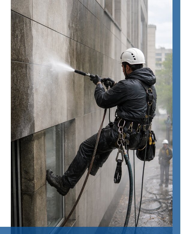 Гидроструйная очистка поверхностей в Долгопрудном от 862 р. | ВЫСОТНИК-Длг