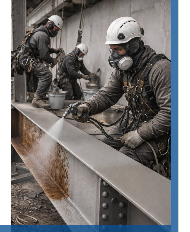 Антикоррозионная покраска металла в Долгопрудном от 710 р. | ВЫСОТНИК-Длг