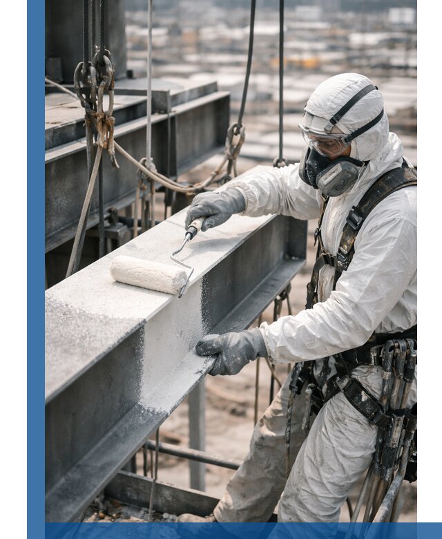 Профессиональная огнезащитная обработка металлоконструкций в Долгопрудном