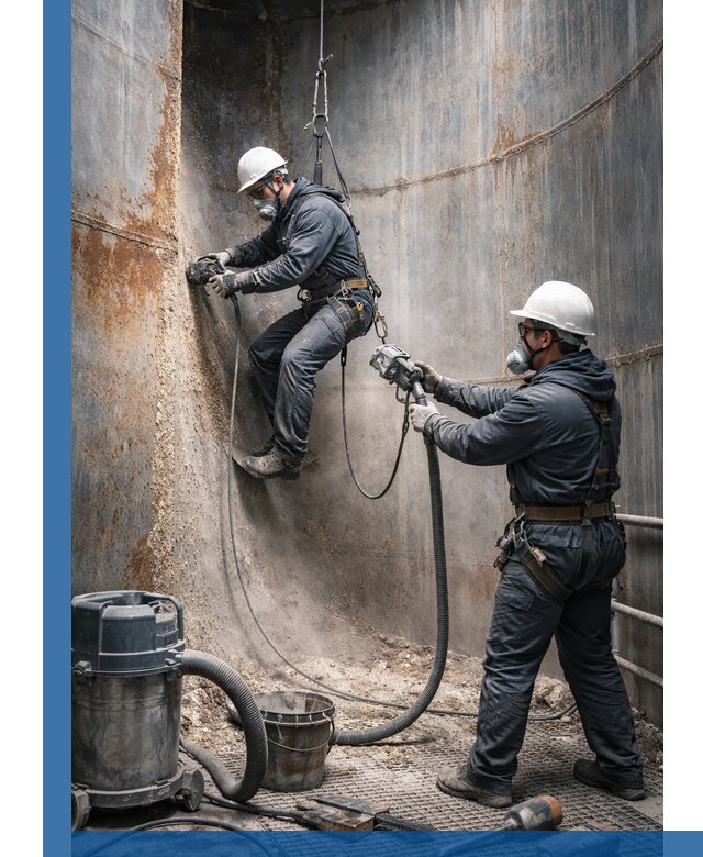 Зачистка силосов в Долгопрудном профессионально с выездом и гарантией