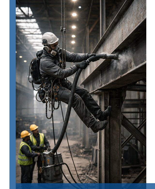 Обеспыливание конструкций в цехах промышленного производства в Долгопрудном