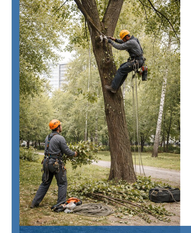 Санитарная обрезка деревьев в Долгопрудном, профессионально и безопасно
