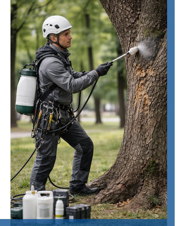 Обработка деревьев от вредителей в Долгопрудном от 4566 р. | ВЫСОТНИК-Длг