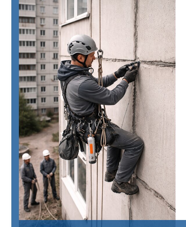 Обследование межпанельных швов и герметизация в Долгопрудном