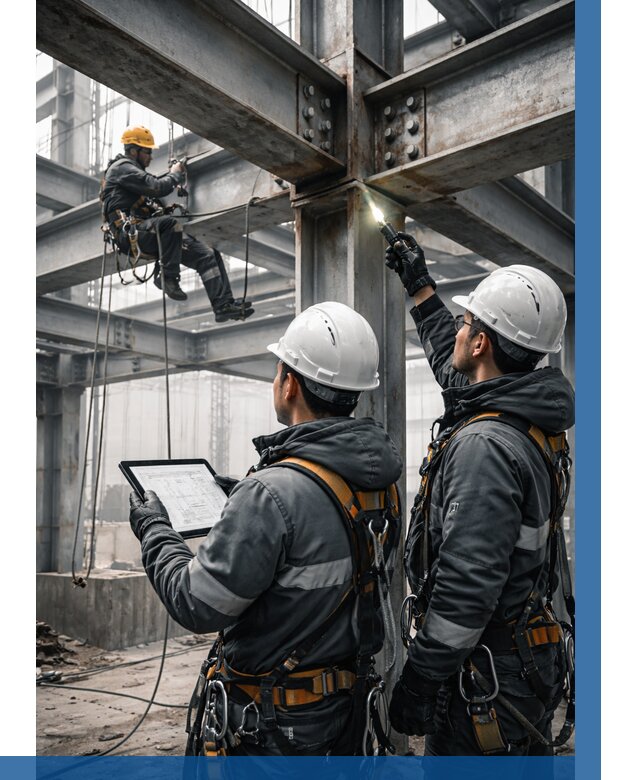 Обследование металлоконструкций в Долгопрудном от 5580 р. | ВЫСОТНИК-Длг