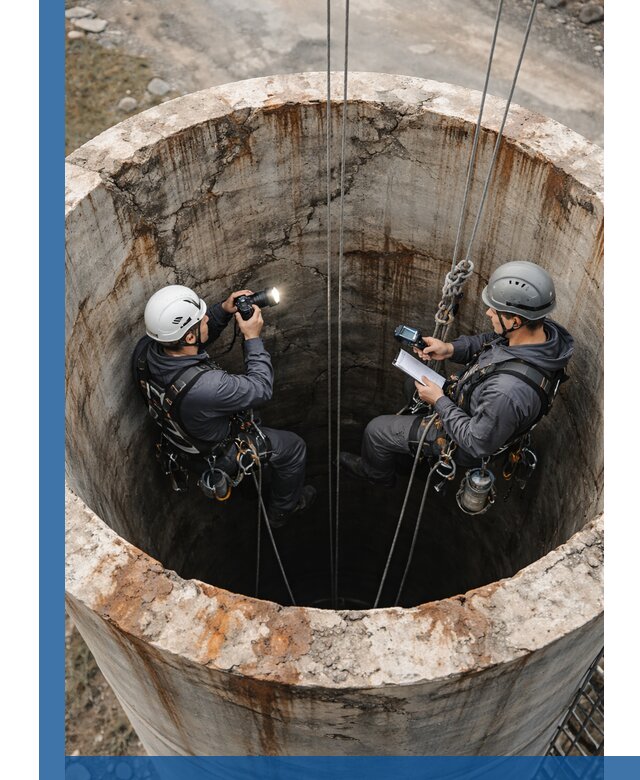 Обследование дымовой трубы: диагностика и оценка состояния в Долгопрудном